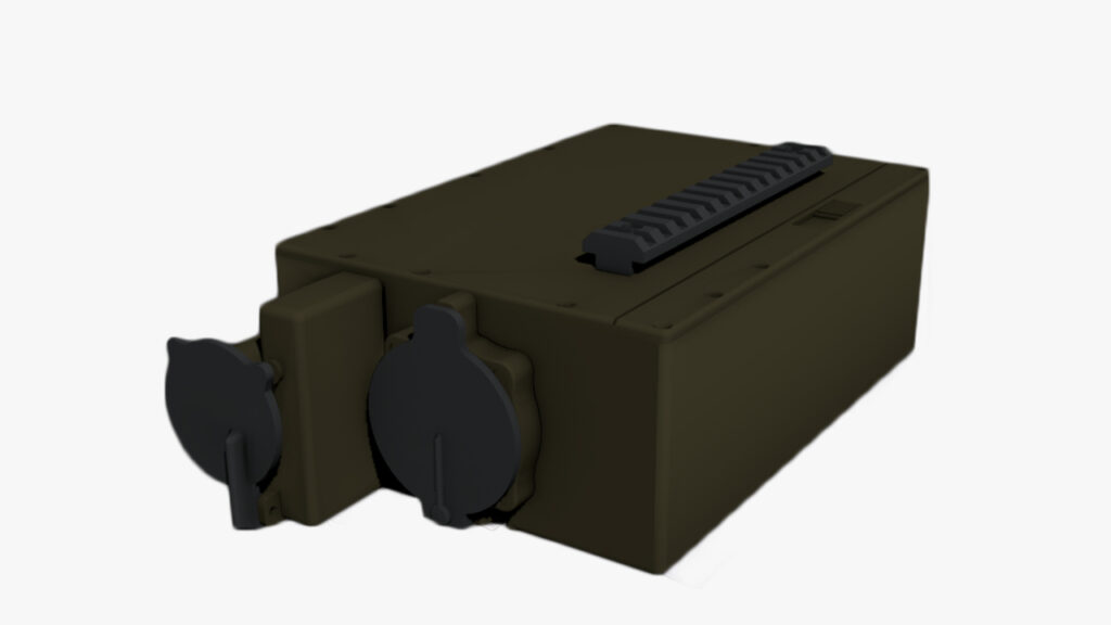 Nautilus International 3D Computer Aided Design Laser Target Designator for Accredited JTAC Simulation Training