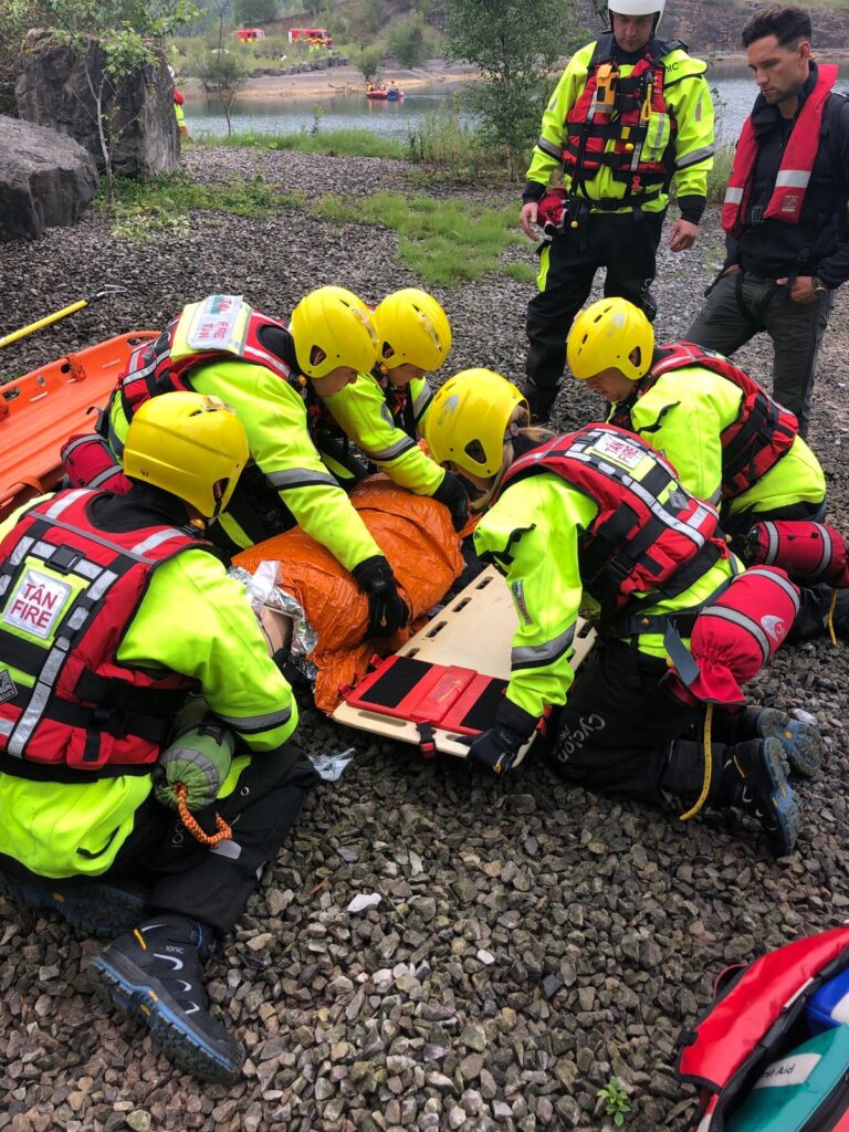 Nautilus International Medical Simulation Training Services with South Wales Fire & Rescue Services