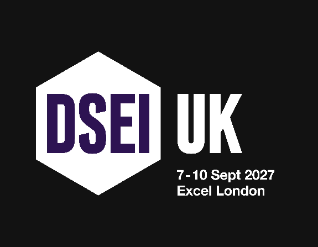 DSEI UK 2027 defence and security exhibition logo
